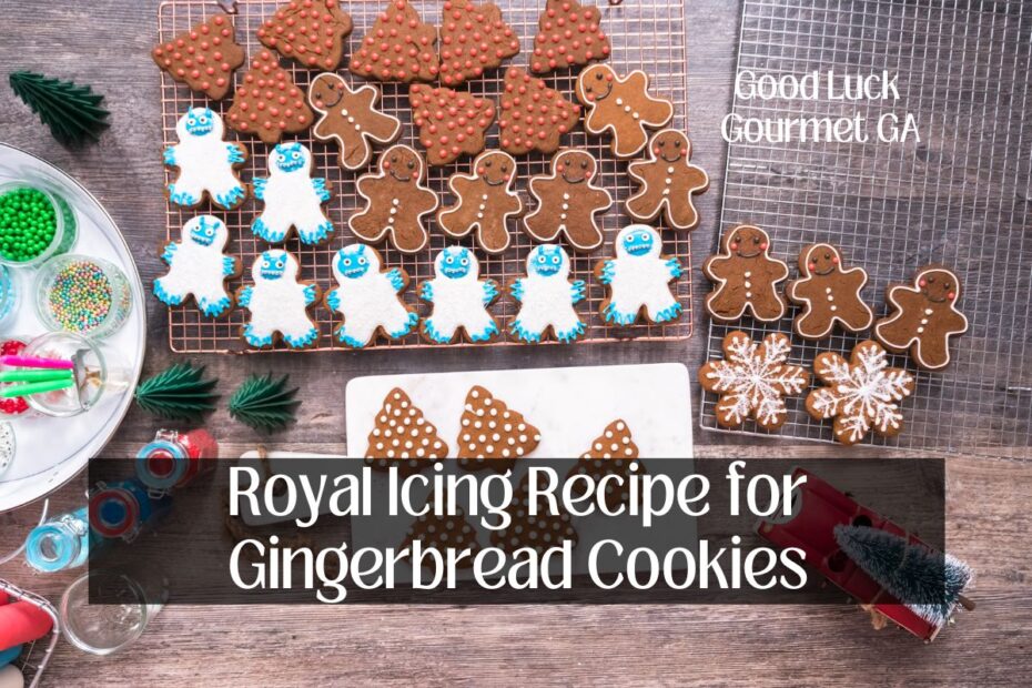 Royal Icing Recipe for Gingerbread Cookies